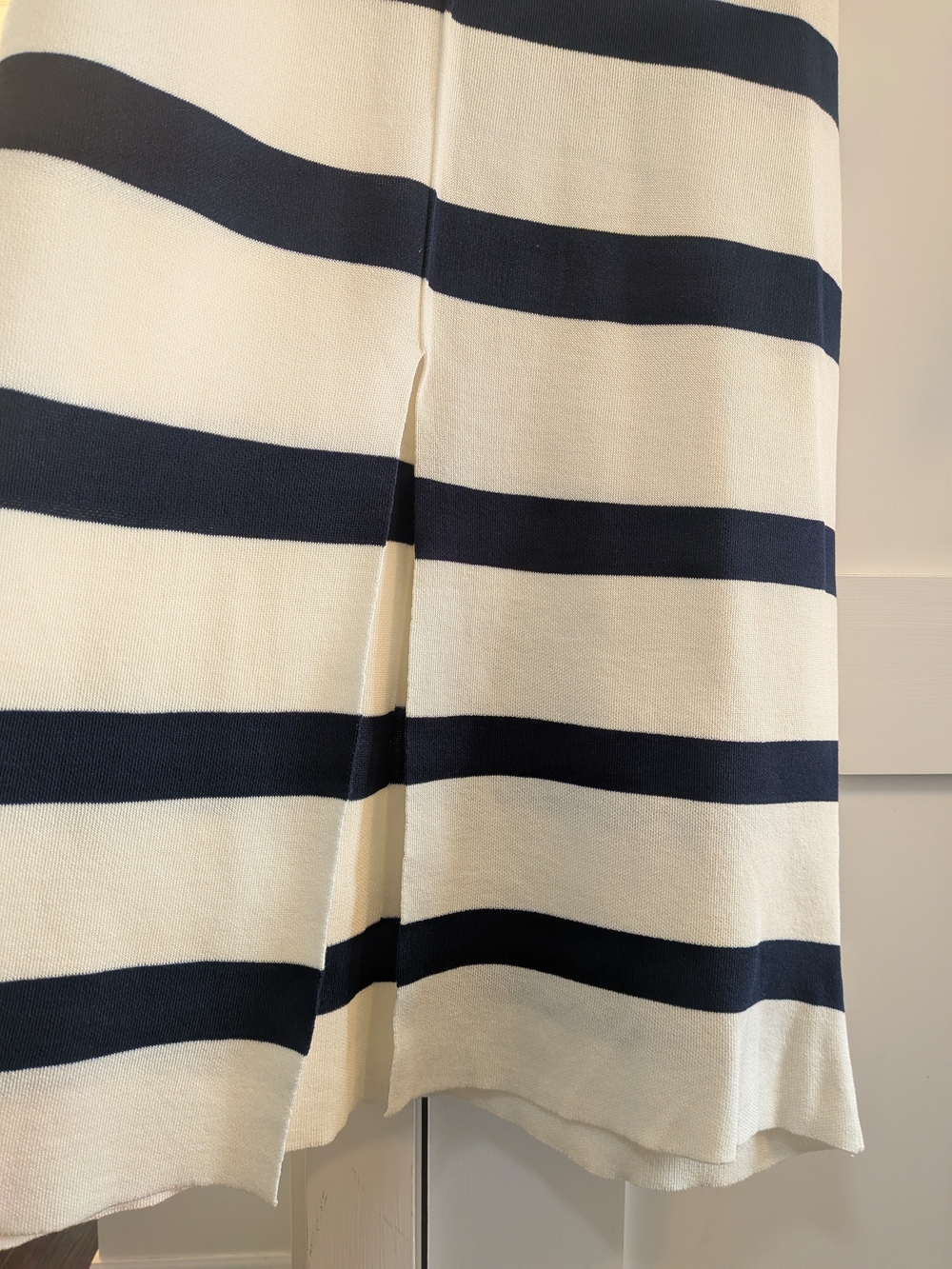 Zara Striped Knit Midi Dress - Picture 3 of 4